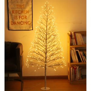 392 LED 1.8M Simulation Christmas Tree Lights 24V Warm Color Landscape Room 5.9Ft Decoration Lights Christmas Lights